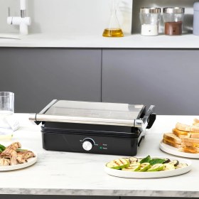 Resim Inox 2000W Izgara ve Tost Makinesi 