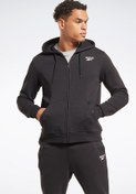 Resim RI Left Chest Logo Siyah Erkek Eşofman Üstü Reebok