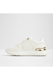 Resim Aldo GUMTREE - Kadın Suni Deri Beyaz Düz Bağcıklı Modern Tasarımlı Spor Ayakkabı 