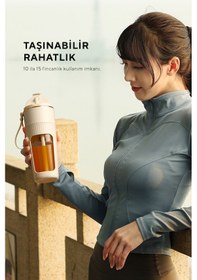 Resim Fressi FR-BL0318 Taşınabilir Şarjlı Kişisel Smoothie Blender 