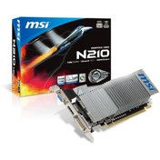 Resim MSI N210-1GD3/LP 1 GB DDR3 64 Bit Ekran Kartı 