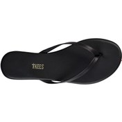 Resim Tkees Tk-2011 Klasik Parmak Arası Siyah Kadın Terlik 