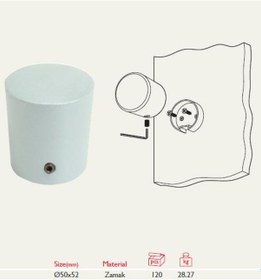 Resim Gürçay Wc Ve Soyunma Kabini Topuzu 25.658 