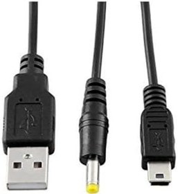 Resim Şarj Kablosu USB Güç Kablosu ve Veri Kablosu PSP 1000 2000 3000 için 