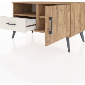 Resim Hyperion Şifonyer 2 Raflı Tek Çekmeceli Tek Kapaklı 88x44x48 Çam-çam/aytaşı Çam/aytaşı 