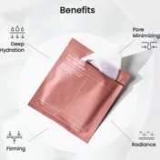 Resim Biodance - Real Deep Mask * Bio-Collagen (Gözenek Karşıtı ve Parlatıcı Kolajenli Şeffaflaşan Maske) 4lü 