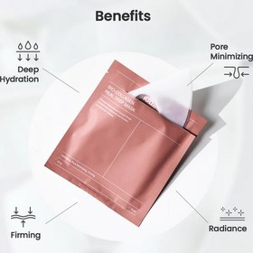 Resim Biodance - Real Deep Mask * Bio-Collagen (Gözenek Karşıtı ve Parlatıcı Kolajenli Şeffaflaşan Maske) 4lü 