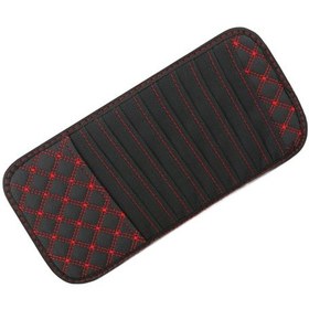 Resim Suntek Jenerik Araba Güneşlik Organizatör Oto Kırmızı-kablo 