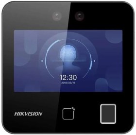 Resim Hikvision DS-K1T343MFWX Yüz Tanıma ve Parmak izi Terminali 