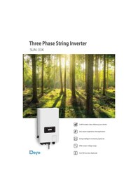 Resim MEXXSUN DEYE 33KW TRİFAZE ON GRİD İNVERTER 