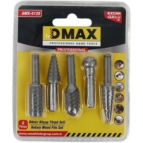 Resim Döner Ahşap Törpü Seti 5 Pcs Dmx4139 