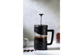 Resim UltraMint 600 ml Cam French Press, Şık ve Dayanıklı Kahve Demleme Aracı 