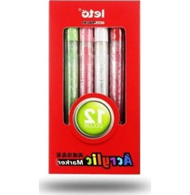 Resim Akrilik Marker Kalem Seti, 12 Adet 0 Colorless Blender 
