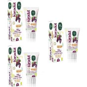 Resim Eyüp Sabri Tuncer Doğal Karadut Özlü 2-6 Yaş Çocuk Diş Macunu 3 x 60 ML 