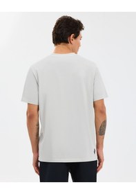 Resim Skechers Organic Coll. M Short Sleeve T-shirt Erkek Beyaz Tshirt S241166-3835 