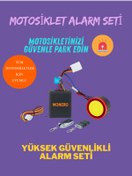 Resim CTR Motosiklet Alarm Seti – Uzaktan Kumandalı, Çalıştırmalı 