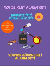 Resim CTR Motosiklet Alarm Seti – Uzaktan Kumandalı, Çalıştırmalı 