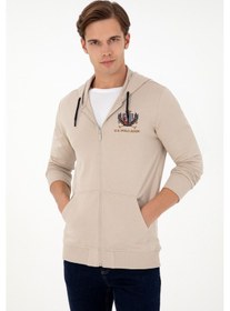 Resim U.s. Polo Assn. Erkek Taş Hırka Örme 50293649-vr049 Taş 