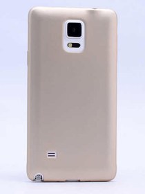 Resim Samsung Galaxy Note 3 Uyumlu Kılıf Premier Silikon Kapak Gold 