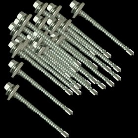 Resim Standart Vida Trapez Akıllı Çatı Vidası 5,5 x 60 mm 50 Adet 