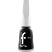 Resim Flormar Matte Oje No: M02 Satin Black 