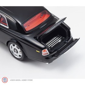 Resim 1:18 Kyosho 2010 Rolls Royce Pantom Coupe Diamond Black 