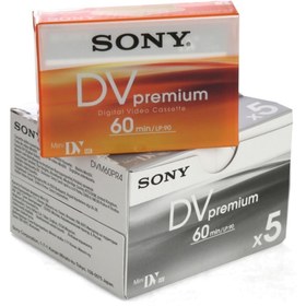 Resim Sony Mini Dv Kamera Kaseti Dvm 60pr4je 5 Adet 