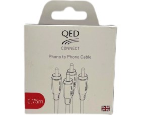 Resim QED QE-8101 Connect Rca-Rca Kablo 0.75 Cm. 