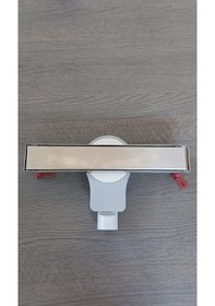 Resim Paslanmaz Duş Kanalı Gizli Yer Süzgeci 30cm Boyunda 304 Kalite Parlak Banyo ,wc,koku Yapmaz. 1 Adet 