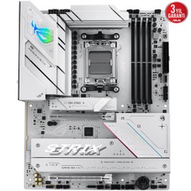 Resim ASUS ROG STRIX B850-A GAMING WIFI AMD B850 Soket AM5 DDR5 8000+(OC)MHz ATX Gaming (Oyuncu) Anakart 