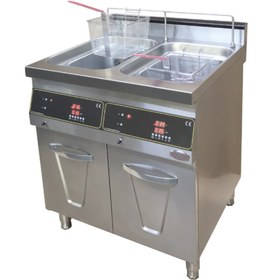 Resim Ottoman 75 Lik Seri Dijital Termostatlı Elektrikli Fritöz 400X750X850 
