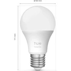 Resim Hue 8W E27 806 Lumen Renkli Akıllı Ampul A60 