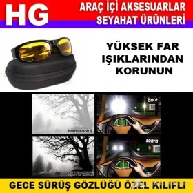 Resim Otocontrol Anti-Far Gece Sürüş Gözlüğü ( Kılıf Hediyeli ) 39190 