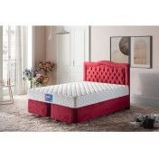 Resim Niron Smart Yatak Baza Başlık Seti - 150x200 Çift Kişilik Full Ortopedik Yatak Baza ve Başlık Takımı 