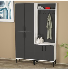 Resim Kalenderdekor1 Kalender Dekor Rose-1-4 Rs14 Portmanto Vestiyer Ayakkabılık 