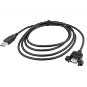 Resim Panel Tipi Vidalı Usb Uzatma Kablosu 1.5 Metre 