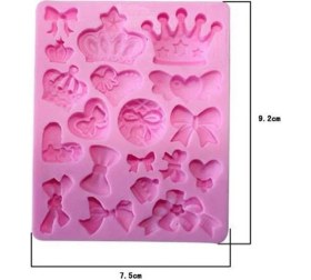 Resim Teknotrust Bt-0790 Taç Set Silikon Kalıp 