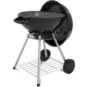 Resim Mangal 44 CM Kömürlü Mangal Ayaklı Kömürlü 