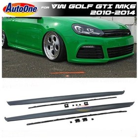 Resim Volksvagen Golf 6 2009-mk6 Plastik Taiwan R20 Yan Marşpiyel 