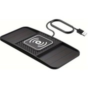 Resim Tongdashop 15w Kablosuz Araç Şarj Pedi Usb Port Qc Pd Hızlı Şarj İphone Uyumlu Samsung İçin 