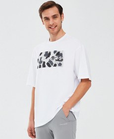 Resim Skechers Graphic T-Shirt M Short Sleeve Erkek Tişört S241076 