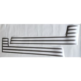 Resim Tümosan Klasik Kaporta Bahçe Taaktör Kaporta Motif Şerit 3 Silindir 4050 - 4055 - 5045 - 5545 