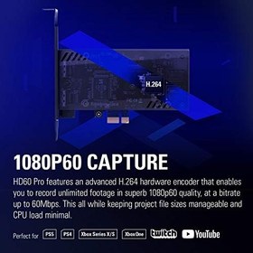 Resim Elgato Game Capture HD60 Pro Görüntü ve Video Yakalama Kartı, Full HD 1080p60 (1GC109901002) 