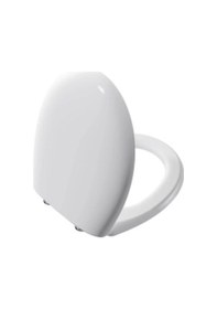 Resim VitrA Memoria Klozet Kapağı Duroplast, Üstten Sıkmalı Yavaş Kapanır, Metal Menteşeli, Beyaz 