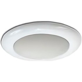 Resim No:2 Abs Gövde Beyaz Gömme Tavan Lambası Led 24V Beyaz 