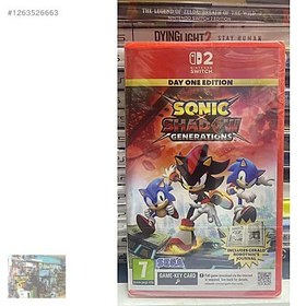 Resim Sonic x Shadow Generations Day One Edition Nintendo Switch Oyunu 
