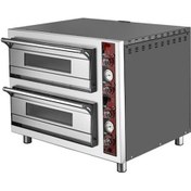 Resim Kutlu Ticaret Kutlu 62x62 Çift Katlı Pizza Fırını 