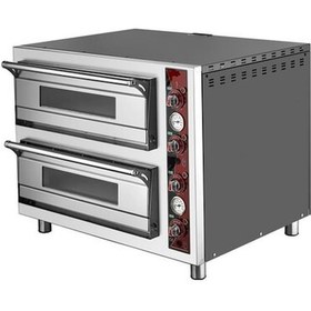 Resim Kutlu Ticaret Kutlu 62x62 Çift Katlı Pizza Fırını 