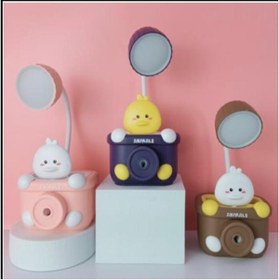 Resim myhomehediyelik Sevimli Karikatür Masa Lambası 