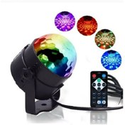 Resim SNEXPRES Parti Malzemesi Sese Duyarlı Kumandalı Led Küre Disko Topu Renkli Işıklı Lazer 